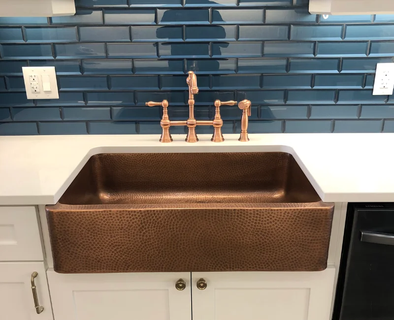 Copper Faucet Kitchen Renovation Hamilton Near Me 905 Kitchen and Bath